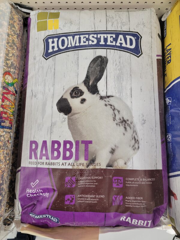 Homestead Rabbit Pellets