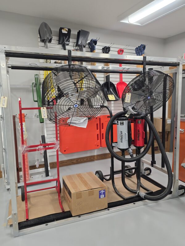 Cattle Chutes and Fan Cages